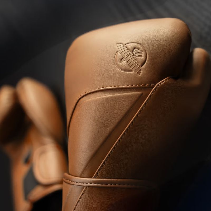 Boxerské rukavice Hayabusa E1 Leather brown 2
