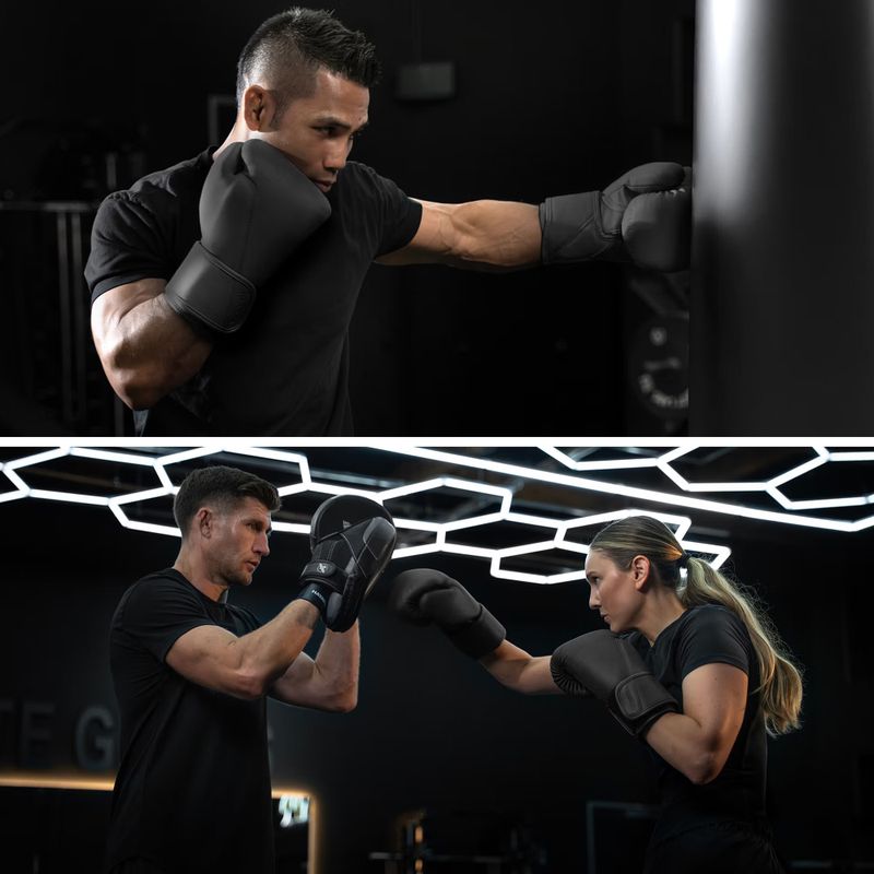 Boxerské rukavice Hayabusa T360 Leather black 6