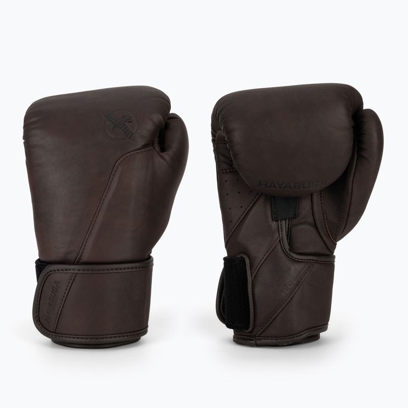 Boxerské rukavice Hayabusa T360 Leather brown