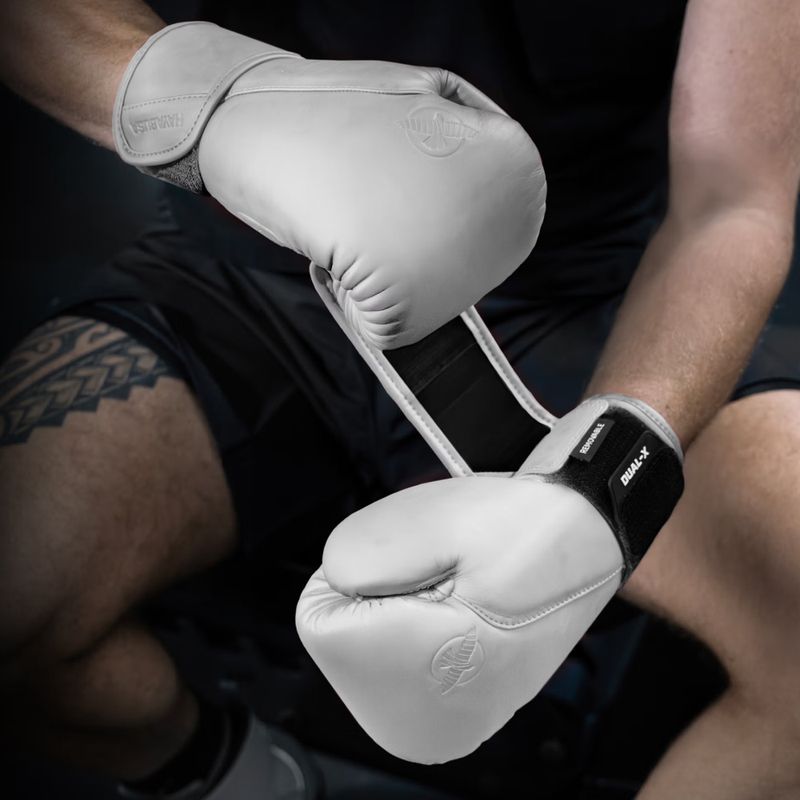 Boxerské rukavice Hayabusa T360 Leather white 5