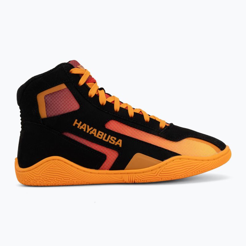 Boxerské topánky Hayabusa Surge black/orange 2
