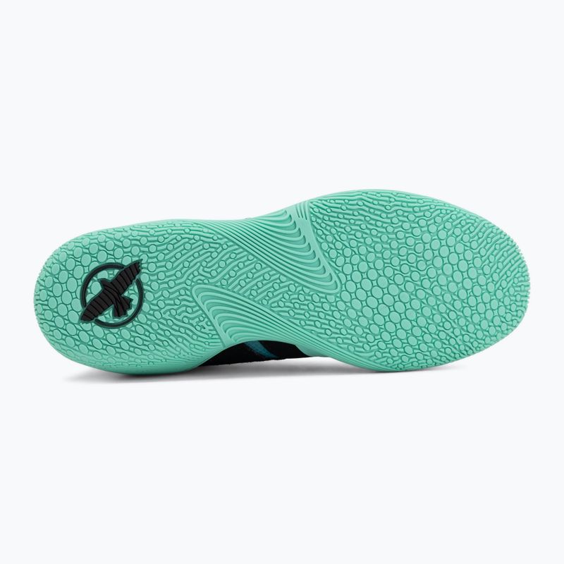 Boxerské topánky Hayabusa Surge black/cyan 4