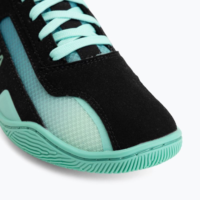 Boxerské topánky Hayabusa Surge black/cyan 7
