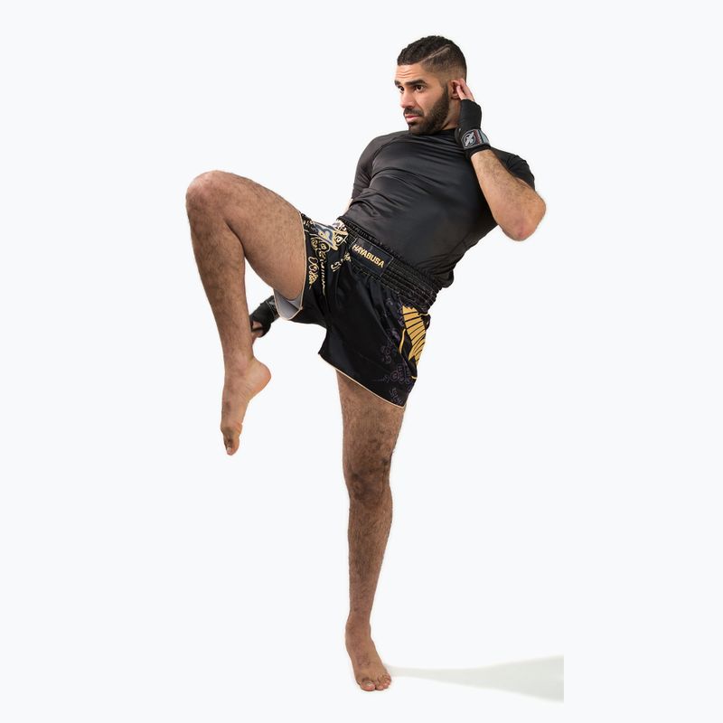 Pánske tréningové šortky Hayabusa Falcon Muay Thai black 5