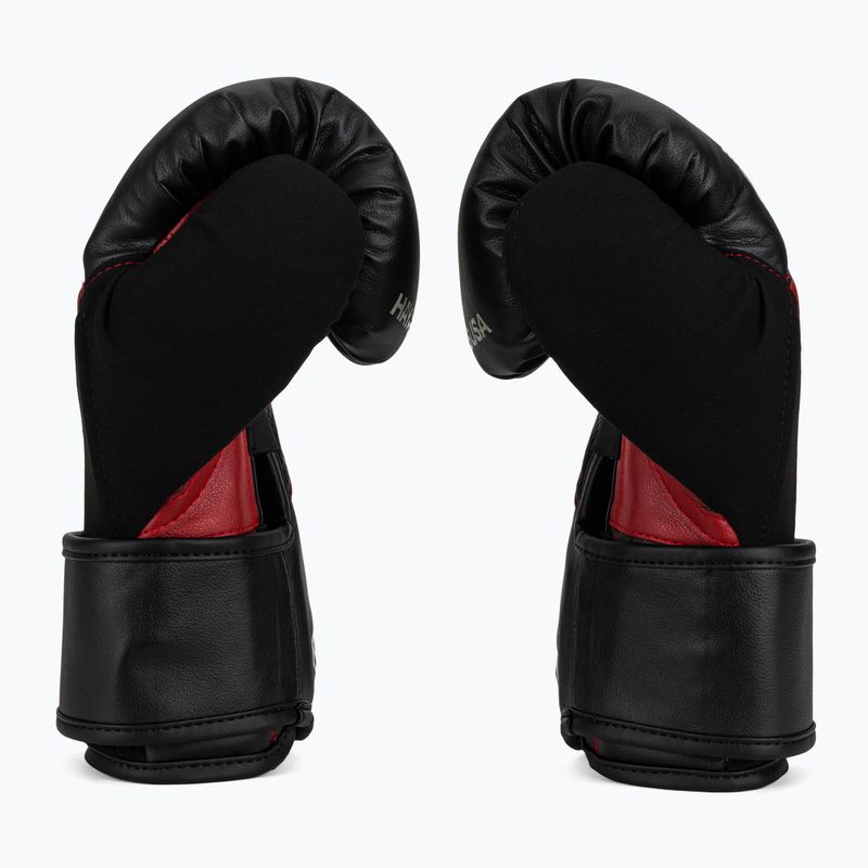 Boxerské rukavice Hayabusa T3 black/red 4
