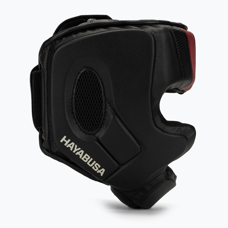 Boxerská prilba Hayabusa T3 Headgear black/red 2