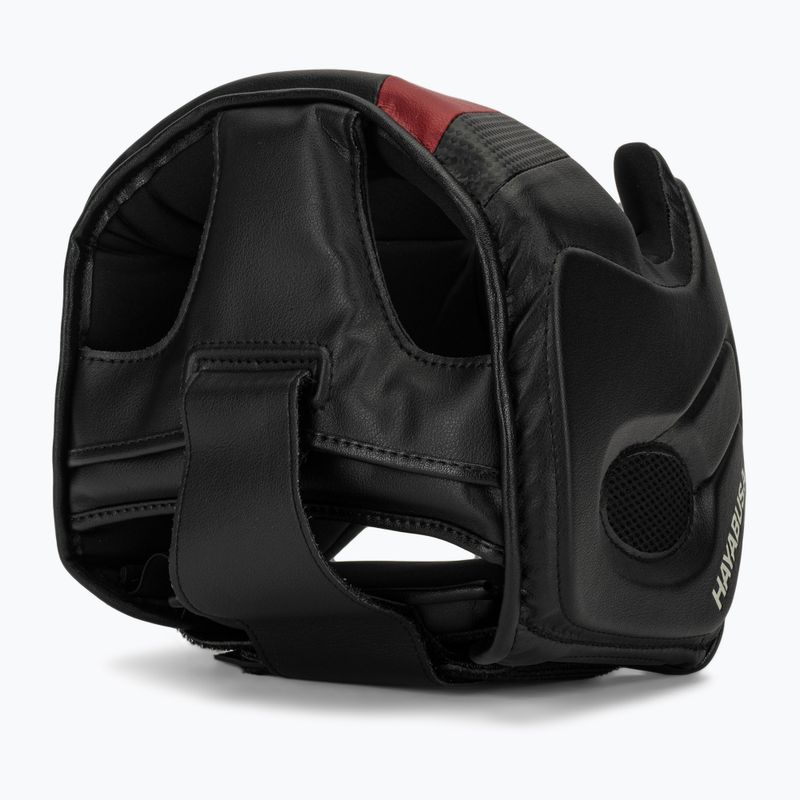 Boxerská prilba Hayabusa T3 Headgear black/red 6