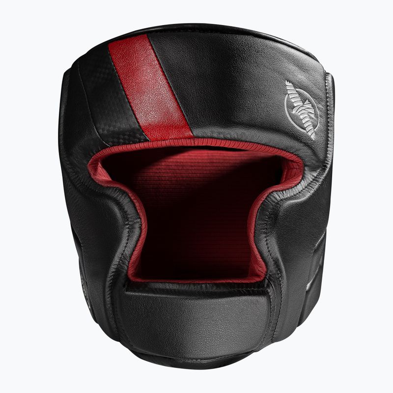 Boxerská prilba Hayabusa T3 Headgear black/red 3