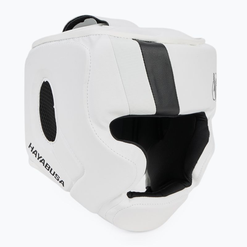 Hayabusa T3 Headgear biela/čierna boxerská prilba