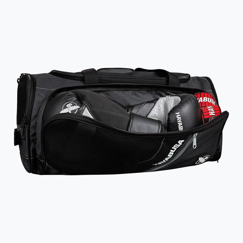 Hayabusa Ryoko Duffle 50 l tréningová taška black/grey 4