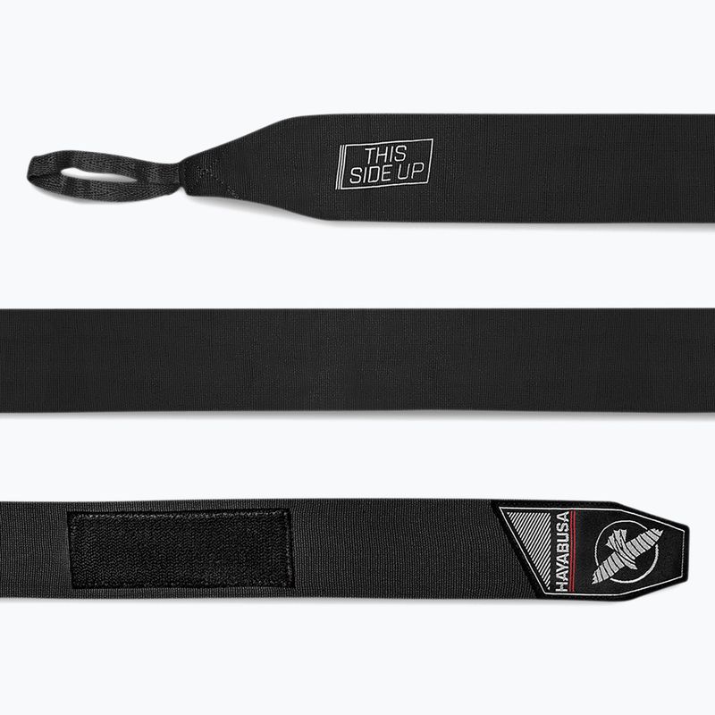 Hayabusa Perfect Stretch Boxing Bandáž na ruky 450 cm čierna 3