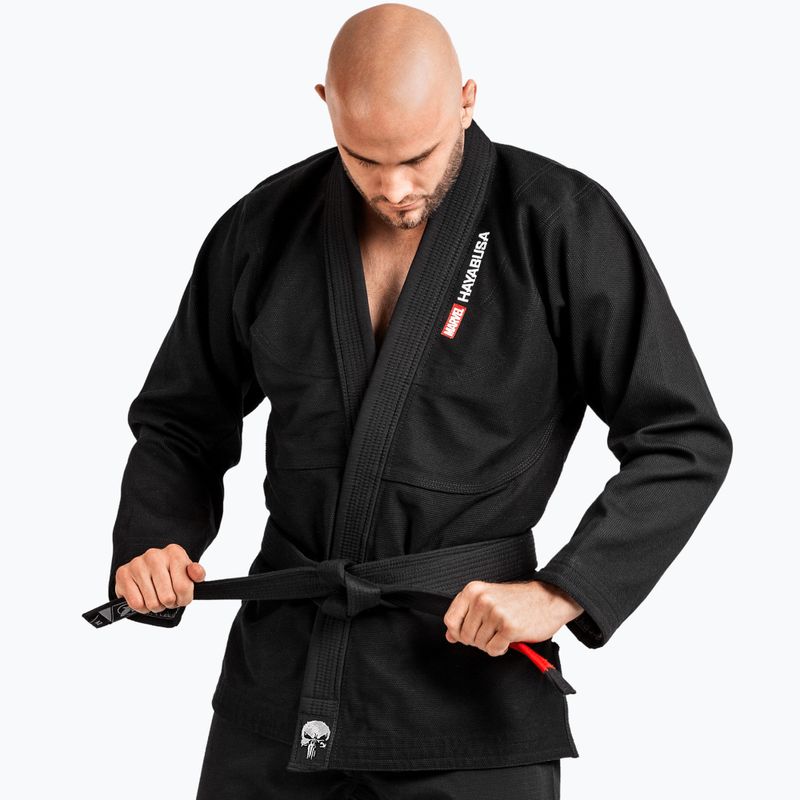 GI pre brazílske jiu-jitsu Hayabusa Marvel The Punisher black 5