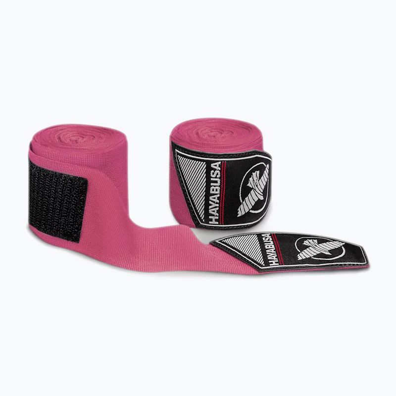 Boxerské bandáže Hayabusa Perfect Stretch Handwraps 450 cm pink 2