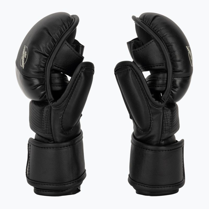 Hayabusa T3 Hybrid čierne grapplingové rukavice 4