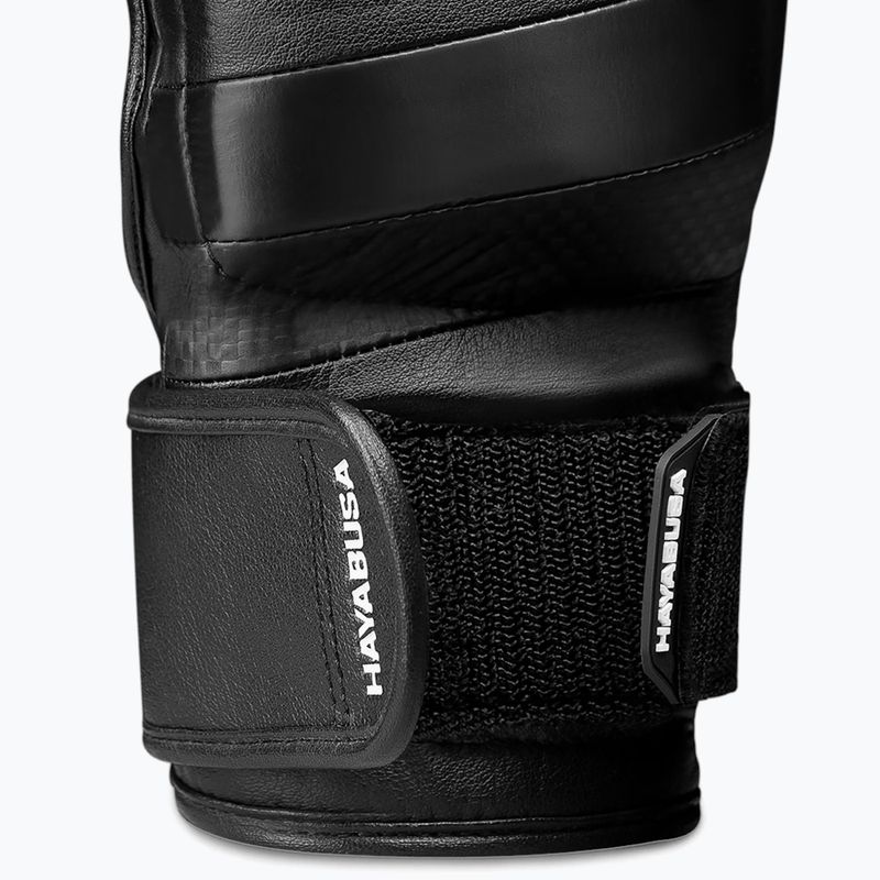 Hayabusa T3 Hybrid čierne grapplingové rukavice 3