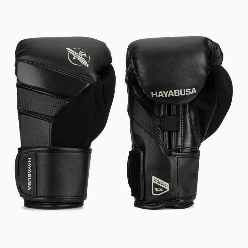 Čierne boxerské rukavice Hayabusa T3 2