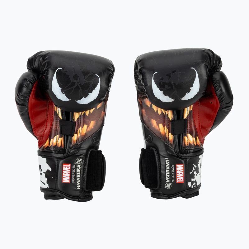 Boxerské rukavice Hayabusa Venom black/white 3