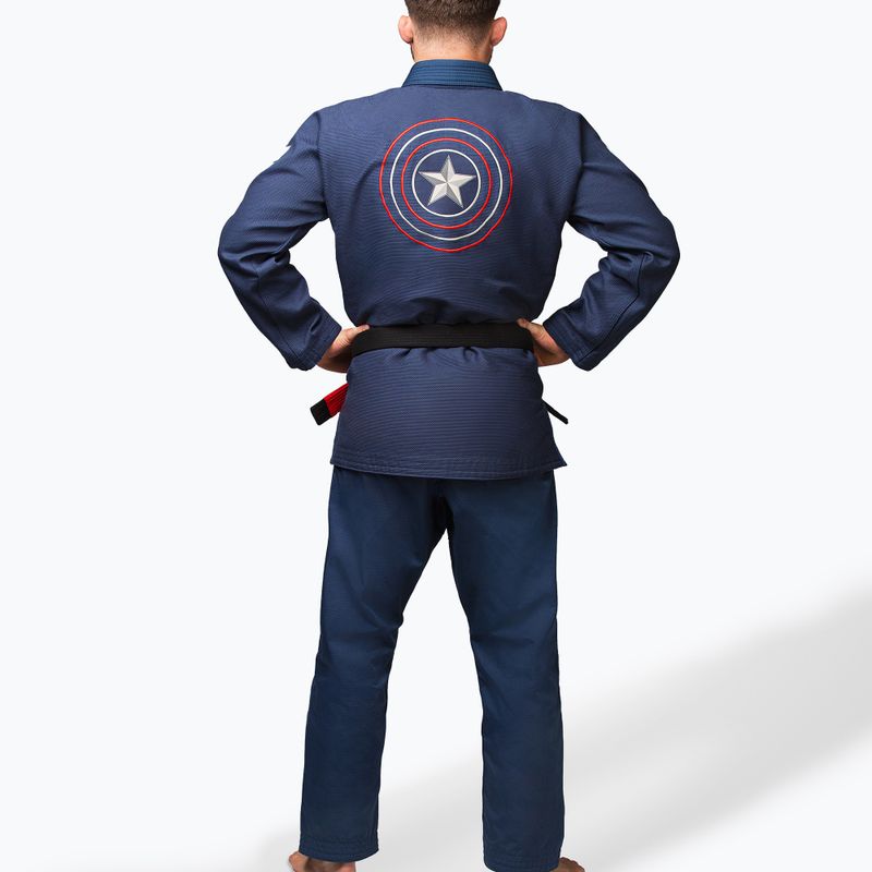 GI pre brazílske jiu-jitsu Hayabusa Marvel's Captain America blue 2