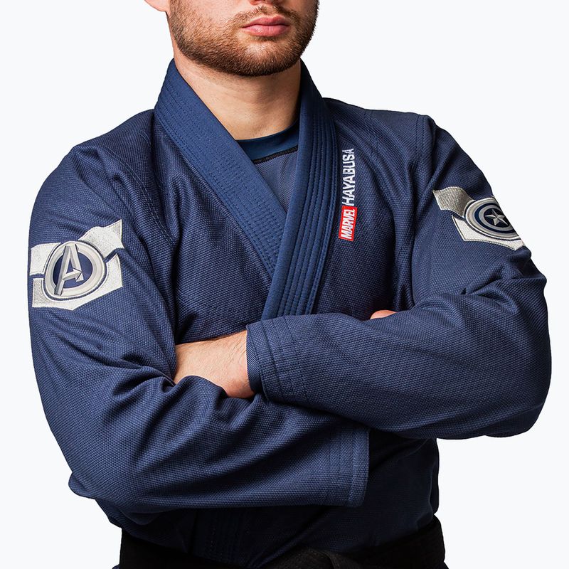 GI pre brazílske jiu-jitsu Hayabusa Marvel's Captain America blue 4