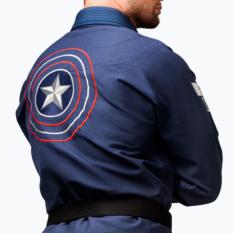 GI pre brazílske jiu-jitsu Hayabusa Marvel's Captain America blue 5