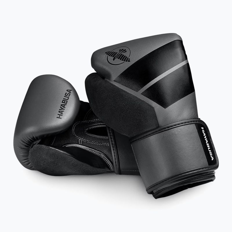 Detské boxerské rukavice Hayabusa S4 Youth charcoal 3