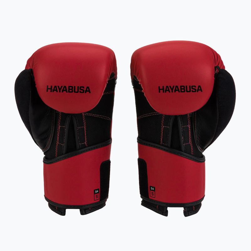 Hayabusa S4 červené boxerské rukavice S4BG 2