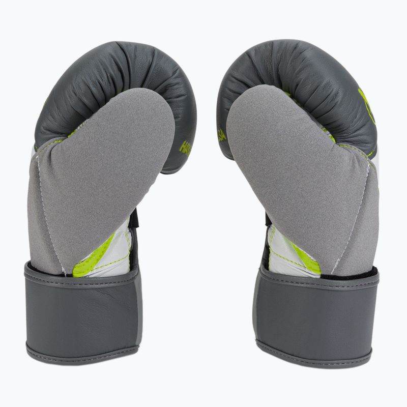 Hayabusa T3 šedo-žlté boxerské rukavice T314G 4