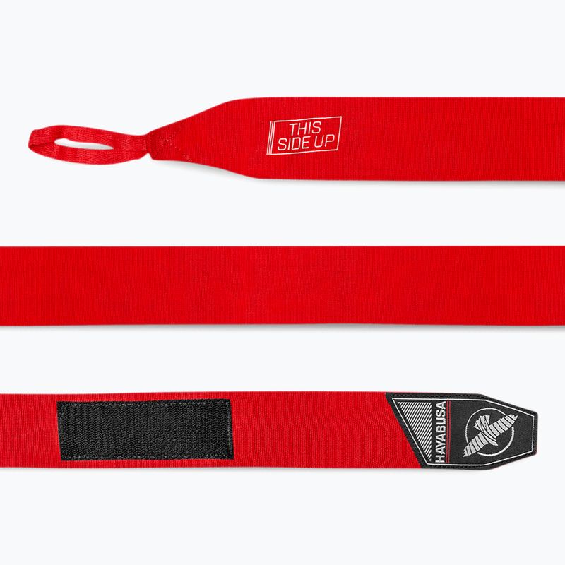 Hayabusa Perfect Stretch Youth Boxing Hand Wraps 450 cm červená 3