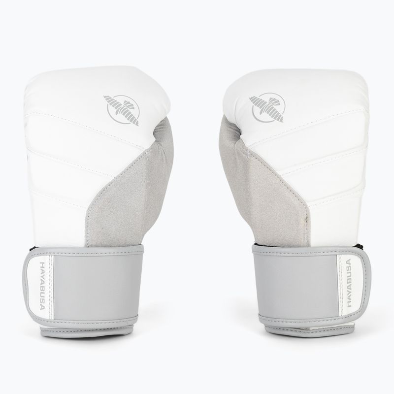 Boxerské rukavice Hayabusa T3 white/grey 2