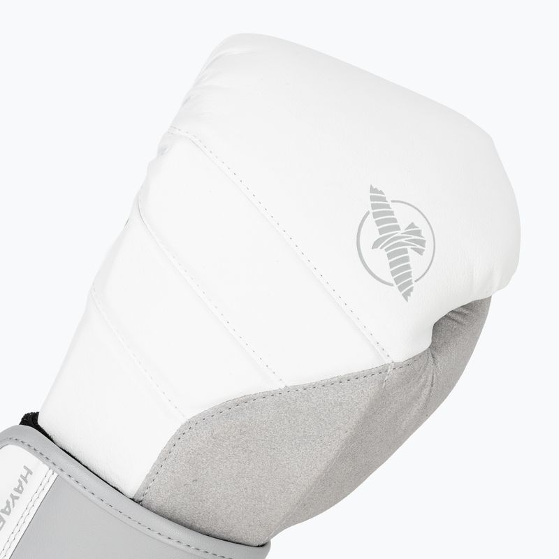 Boxerské rukavice Hayabusa T3 white/grey 5
