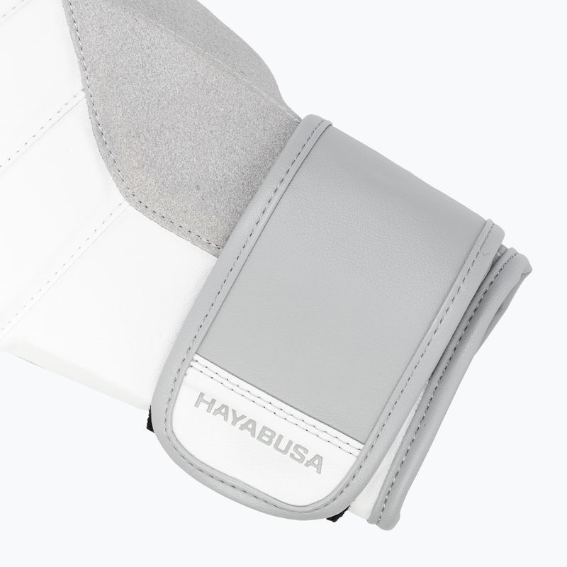 Boxerské rukavice Hayabusa T3 white/grey 6