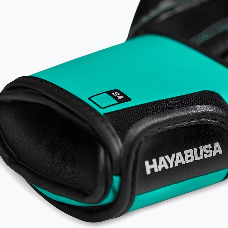 Boxerské rukavice Hayabusa S4 teal 4