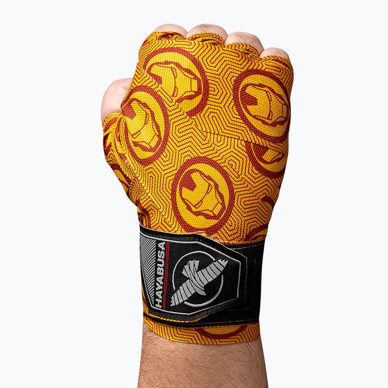 Boxerské bandáže Hayabusa Marvel Hero Elite Hard 450 cm iron man 4