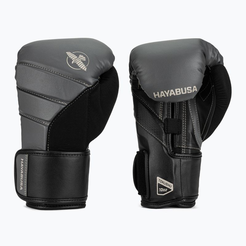 Boxerské rukavice Hayabusa T3 charcoal/black