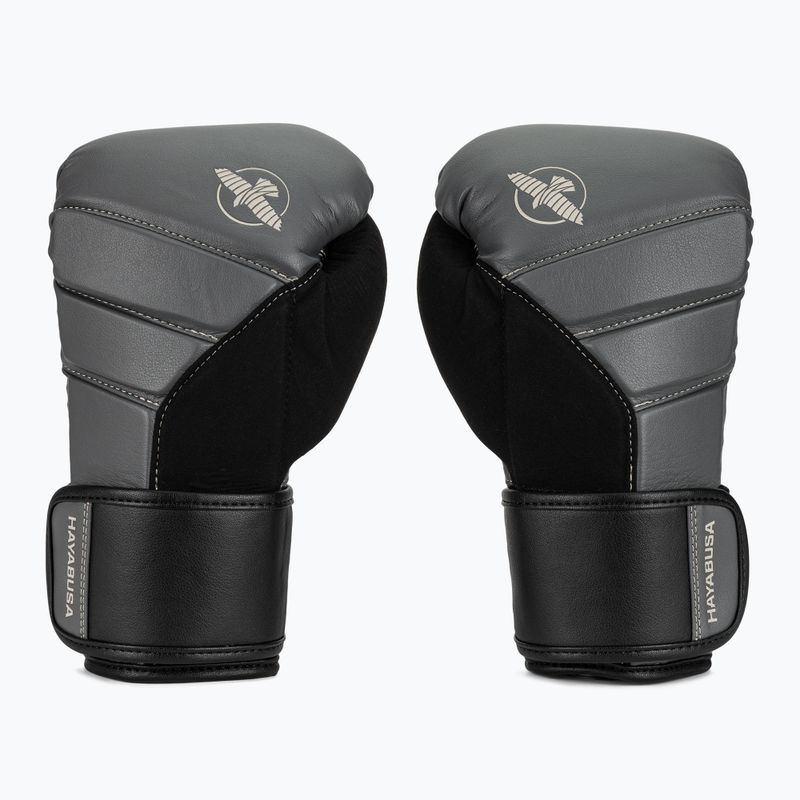 Boxerské rukavice Hayabusa T3 charcoal/black 2