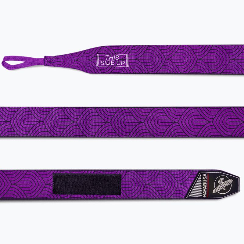 Boxerské bandáže Hayabusa Perfect Stretch 450 cm purple lotus 3