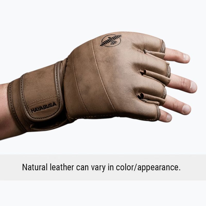 Hayabusa T3 LX MMA vintage grapplingové rukavice 7