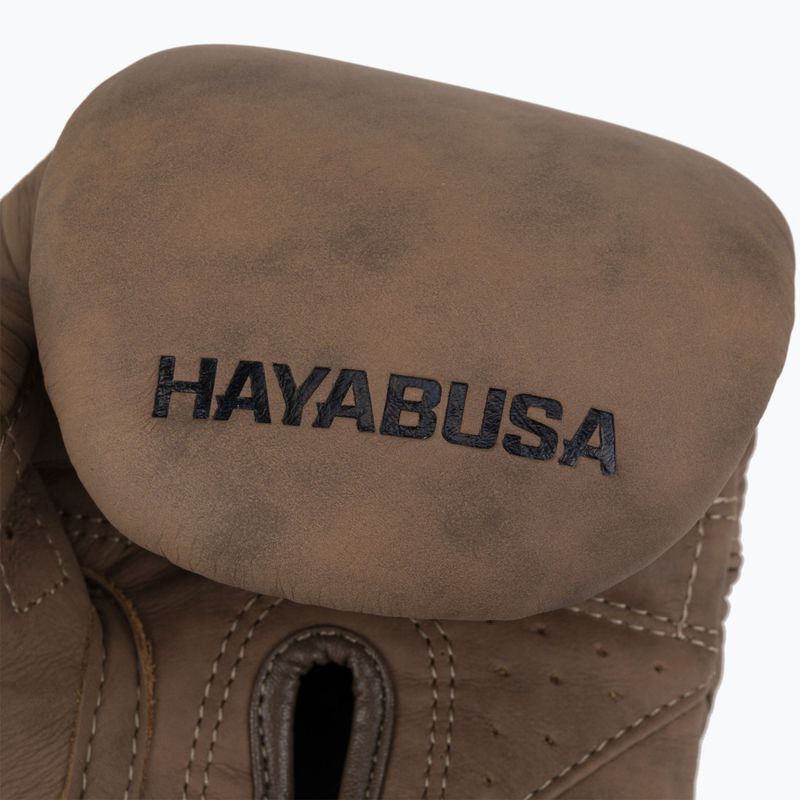 Hayabusa T3 LX Vintage hnedé boxerské rukavice T3LX14G 7