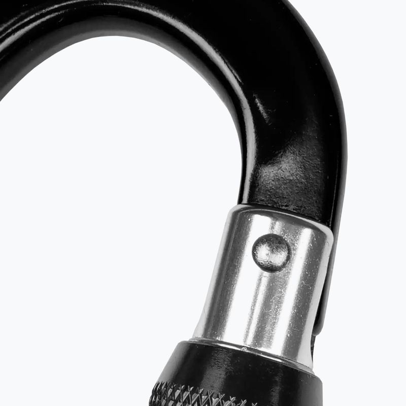 Karabínka Grivel Mega K6N Screw Lock black/black 2