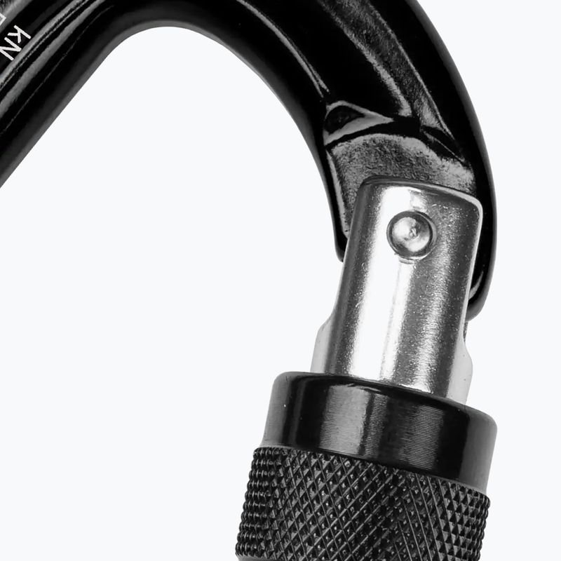 Karabínka Grivel Delta K5N Screw Lock black/black 2