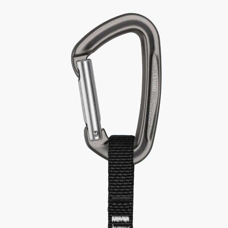 Súprava lezeckých expresov Grivel ALL-Round Alpha 6 pack 11 cm čierna/žltá 3