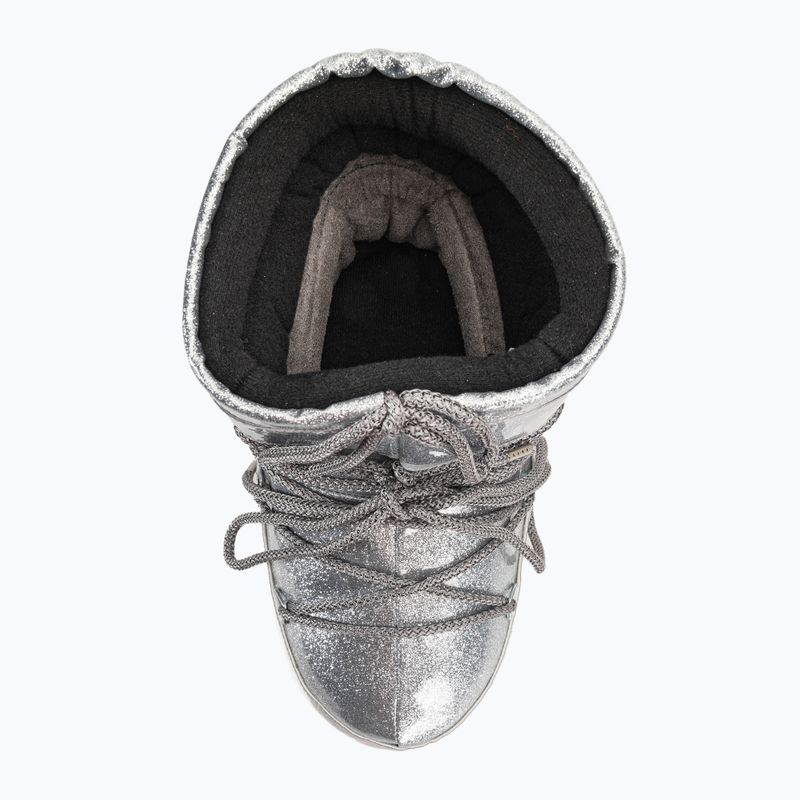 Dámske snehové topánky Moon Boot Icon Low Glitter silver 6