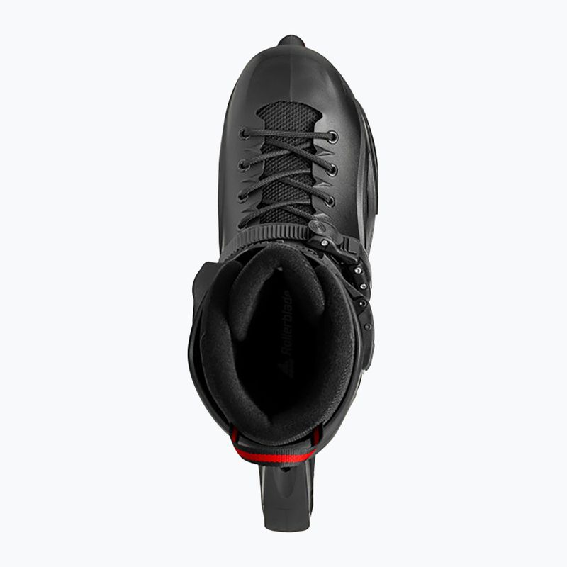 Pánske kolieskové korčule Rollerblade RB 80 black/red 8