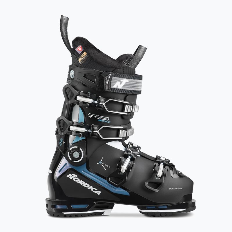 Dámske lyžiarske topánky Nordica Speedmachine 3 95 W GW black/light blue/white 6