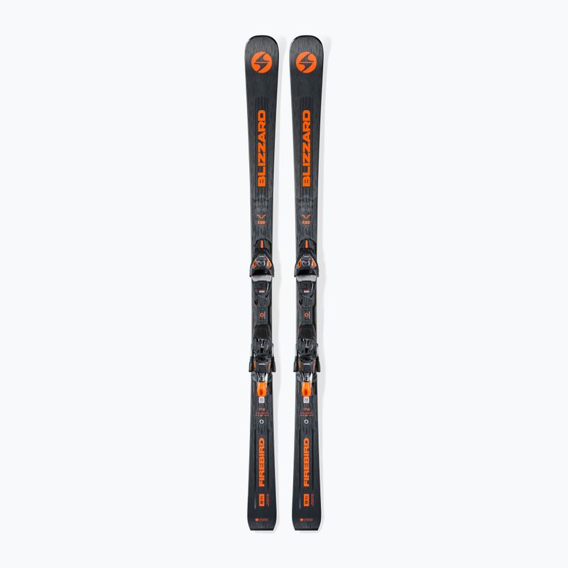 Zjazdové lyže  Blizzard Firebird S TI + TPX 12 DEMO antracit/čierna