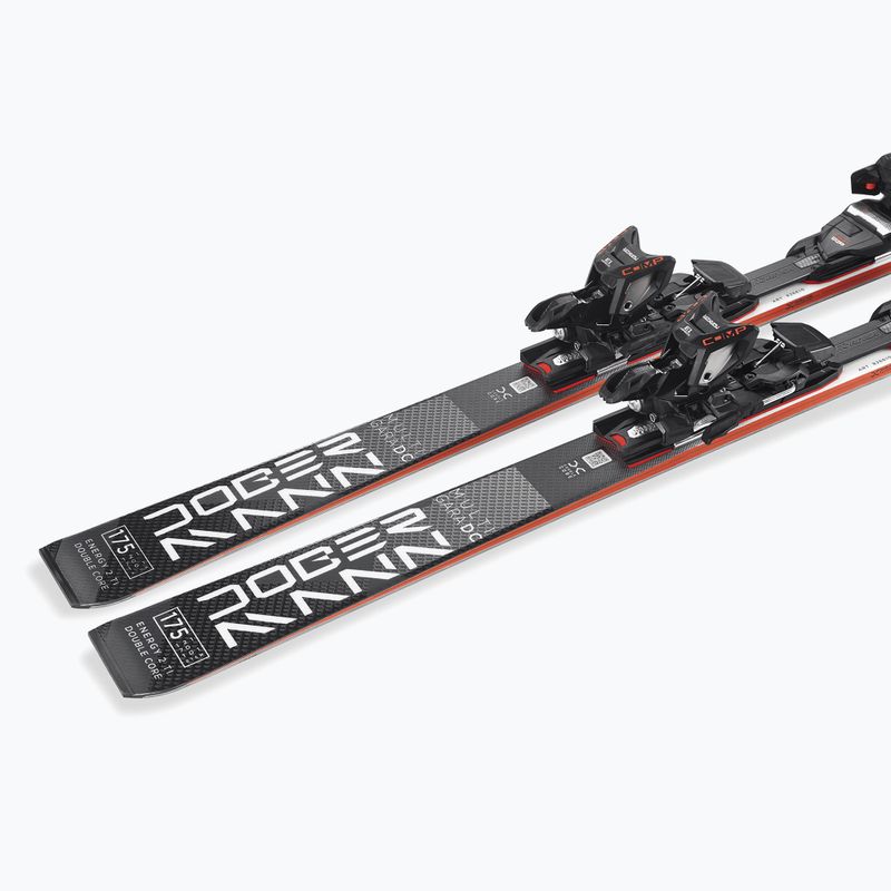 Detské zjazdové lyže Nordica Doberman Combi Pro S + viazania J7.0 FDT anthracite/red 7