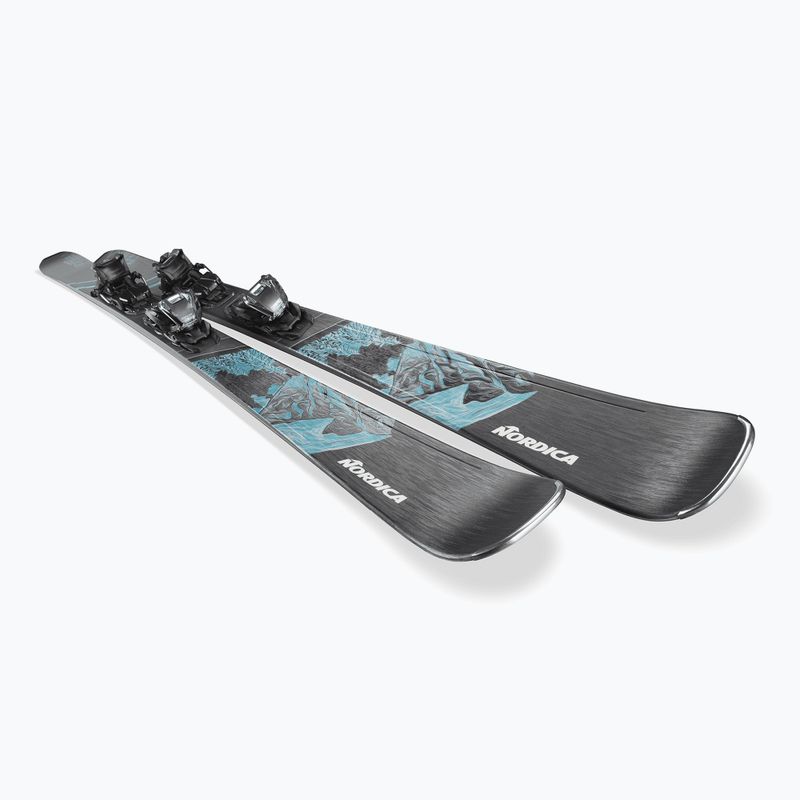 Dámske zjazdové lyže Nordica Wild Belle 74 + viazania TP2 COMP10 FDT black/blue 4