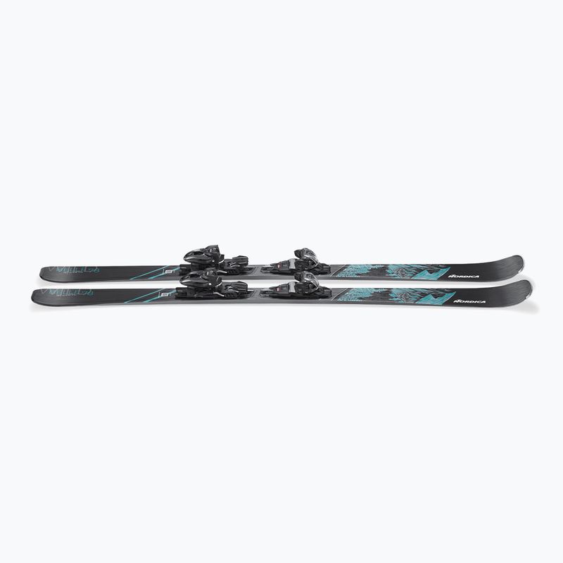 Dámske zjazdové lyže Nordica Wild Belle 74 + viazania TP2 COMP10 FDT black/blue 5