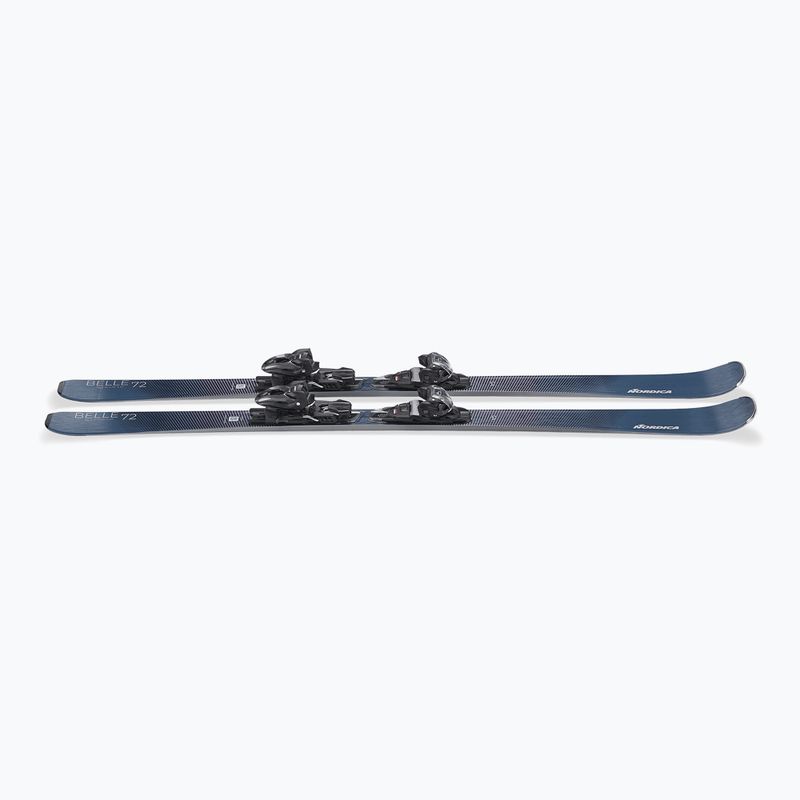 Dámske zjazdové lyže + viazanie Nordica Belle 72 + TP2COMP10 FDT midnight-blue/rainbow 5
