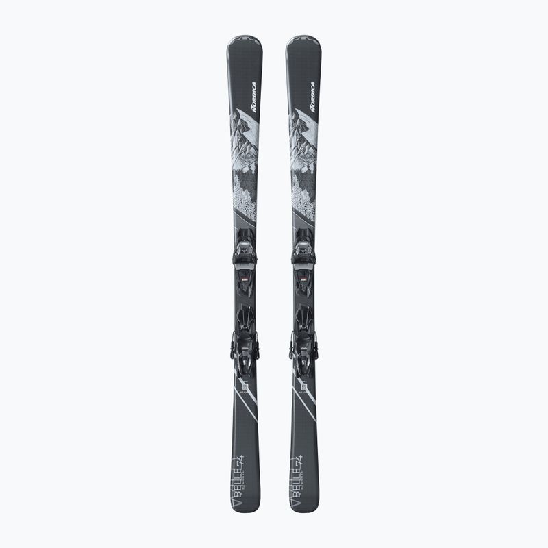 Dámske zjazdové lyže Nordica Santa Anna 82 Flat light/blue/coral/midnight